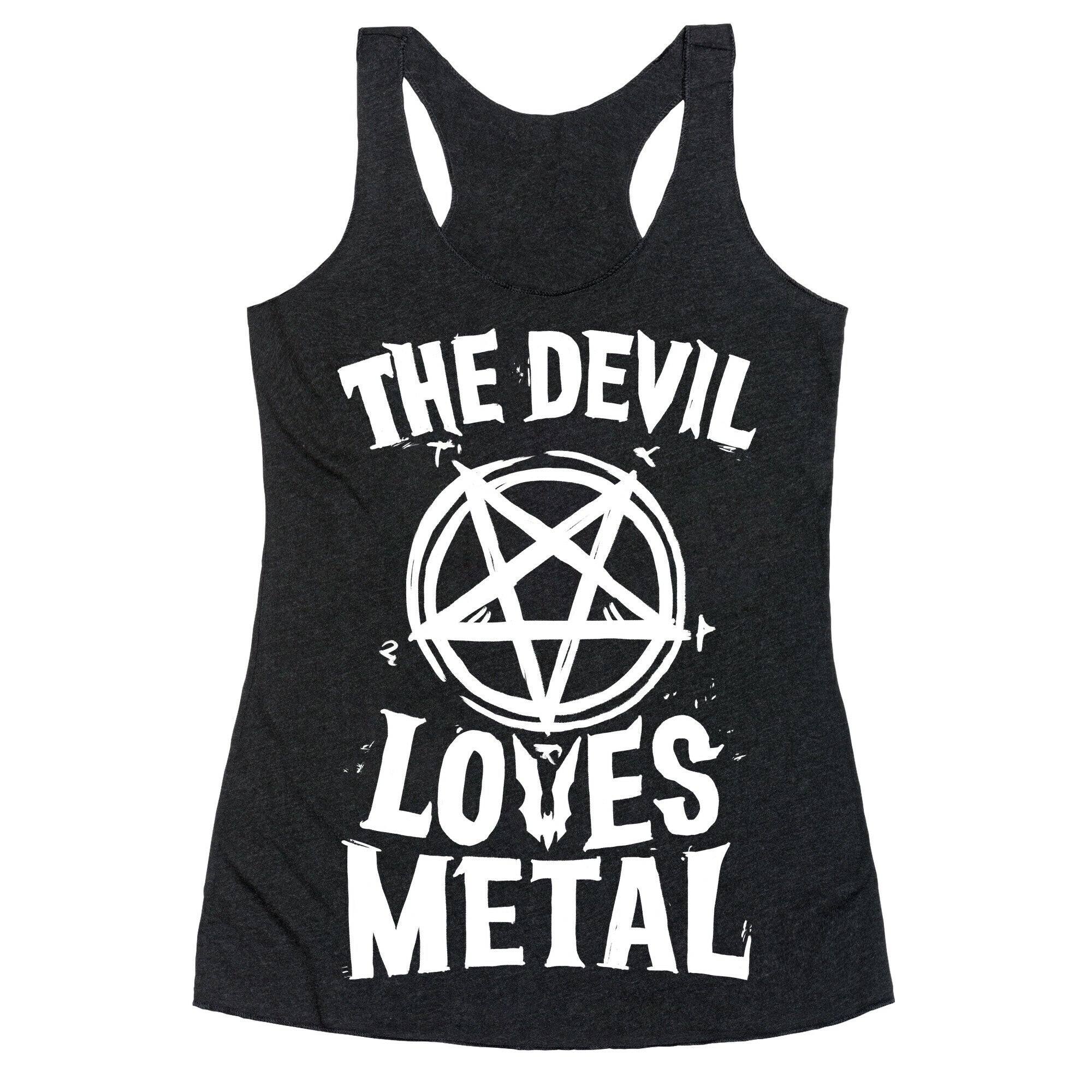 The Devil Loves Metal Racerback Tank
